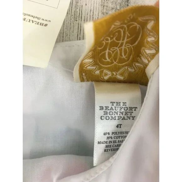 Beaufort Bonnet Company Every Day is a Gift Holly Dress Birthday Girls Sz 4T NWT - Picture 7 of 10